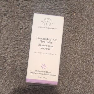 Drunk Elephant Ceramighty AF Eye Balm - White and Purple